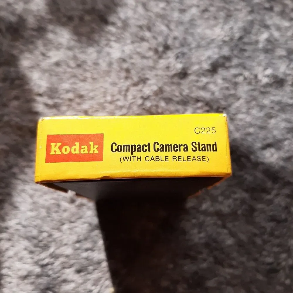 Vintage Kodak C225 Compact Camera Stand With Cable Release Box & Instructions